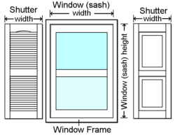 How to Measure for Exterior Shutters